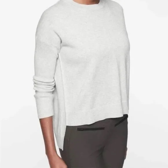 ATHLETA HIGHLAND CROSSBACK SWEATER - Picture 2 of 6